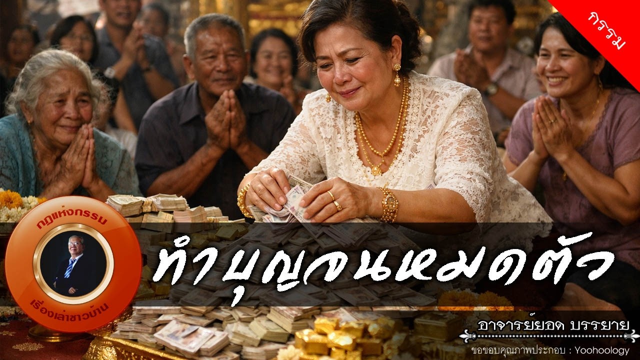 อาจารย์ยอด : ทำบุญจนหมดตัว [กรรม]