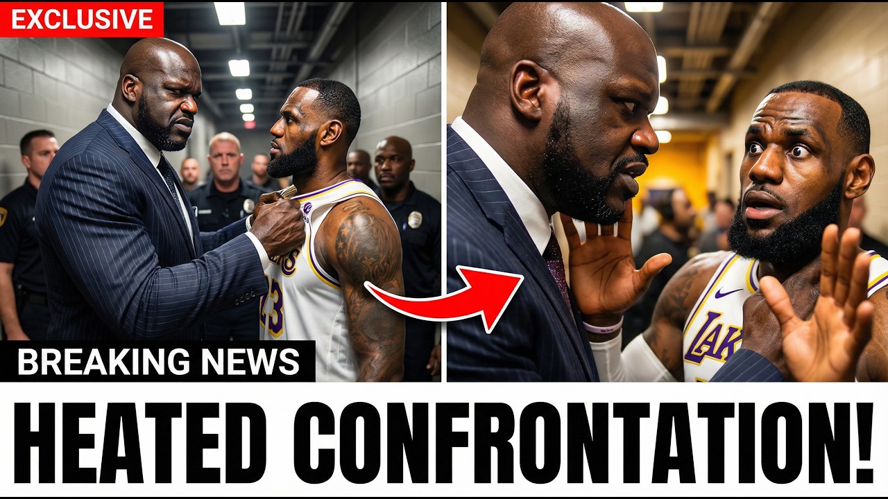 Shaquille O'Neal FINALLY Confronts LeBron James — Heated Moment Over NBA Legends!