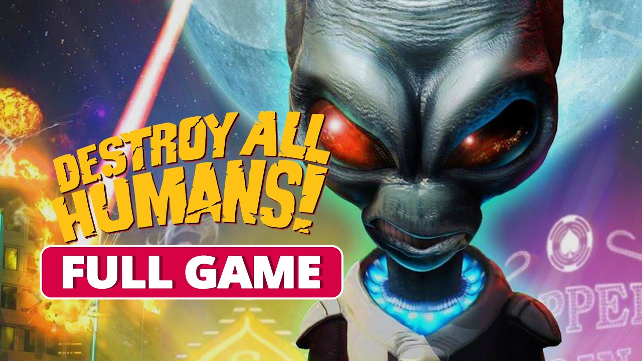 Destroy All Humans! | Full Game Walkthrough | PS4 HD | No Commentary