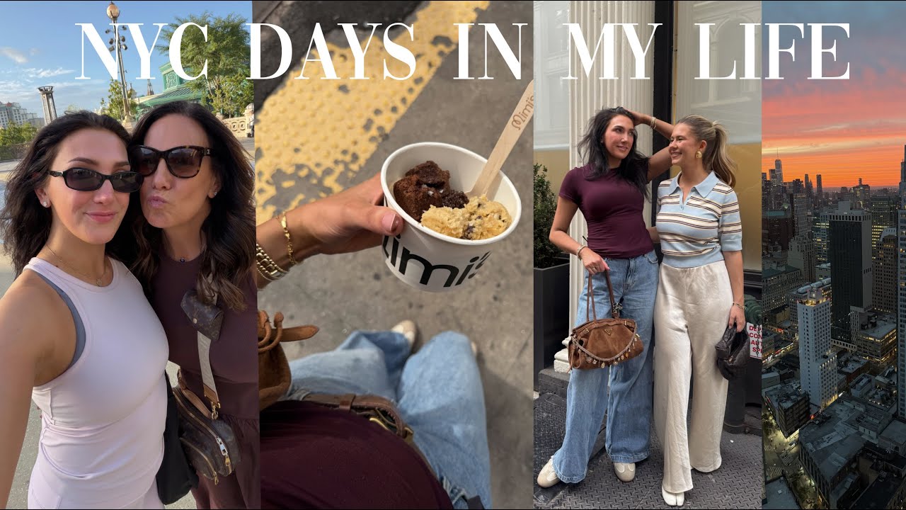 VLOG: days in my life in NYC + florida! running routine, sephora haul, travel prep + universal day