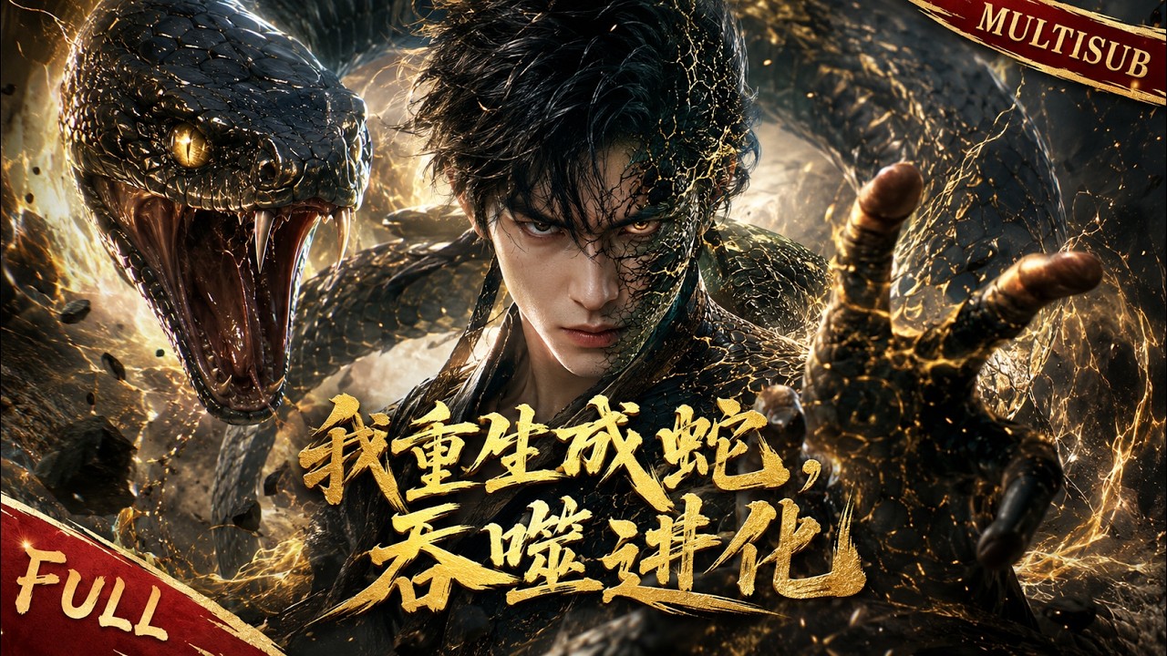 【MultiSub】🔥《我重生成蛇，吞噬進化》全集｜楚凡遭上古巨蛇吞噬，重生後他化身幼蛇，覺醒吞噬進化之力，踏上逆天之路｜#drama #shortdrama #comicdrama #短劇 #漫劇
