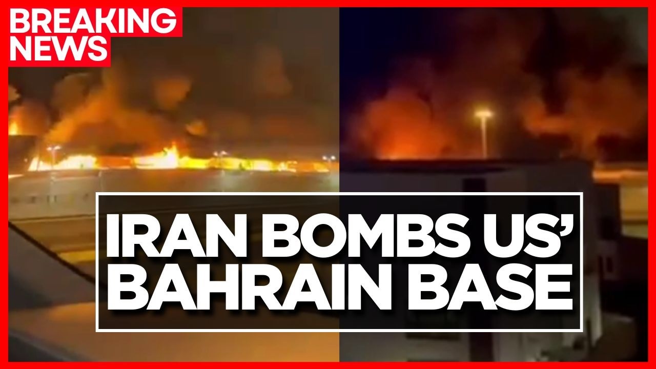 IRAN ATTACKS US LIVE | Bahrain Under Fire: Missiles Rain Down On US Naval Base, Manama In Chaos