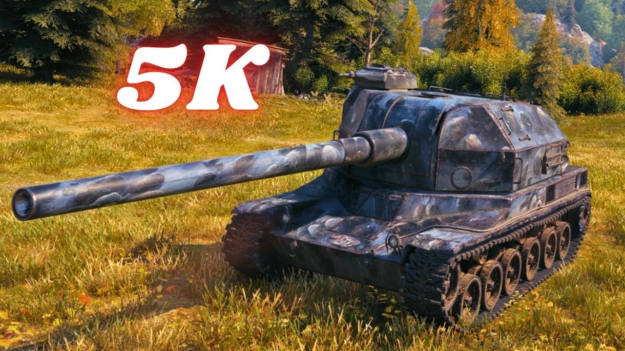 Bat.-Châtillon 155 58 - 5K Damage World of Tanks