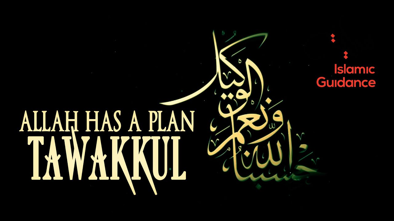 Allah Has A Plan For You, Have Tawakkul