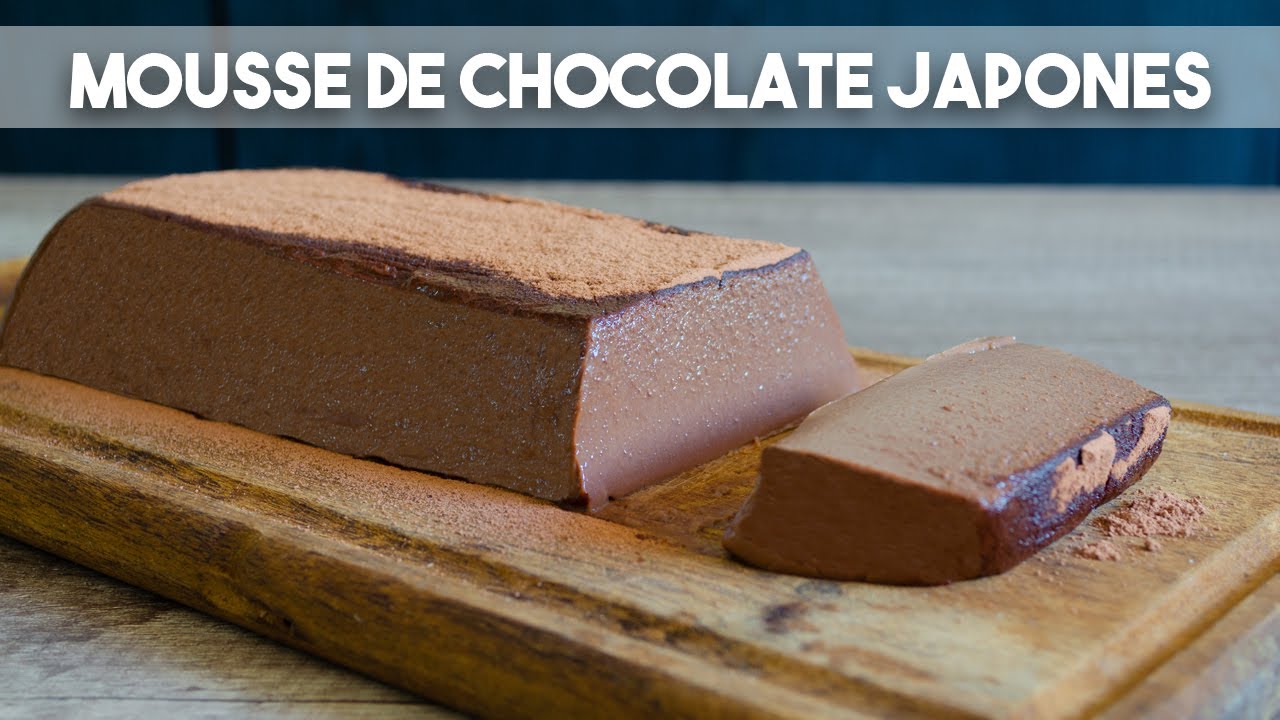 RECETA VIRAL: MOUSSE DE CHOCOLATE JAPONES