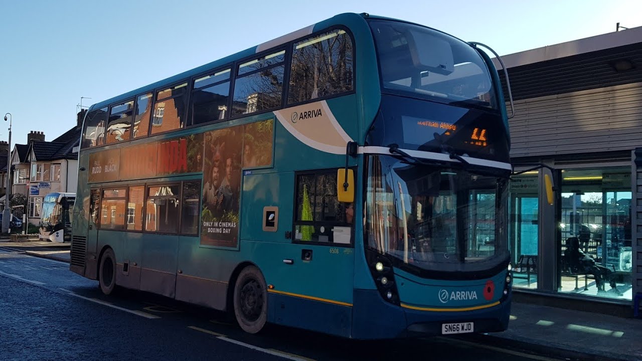 Full Ride: Bus Route 66 Waltham Cross - Loughton & Debden 🔄. Arriva Enviro400 MMC 6508 (SN66 WJD)