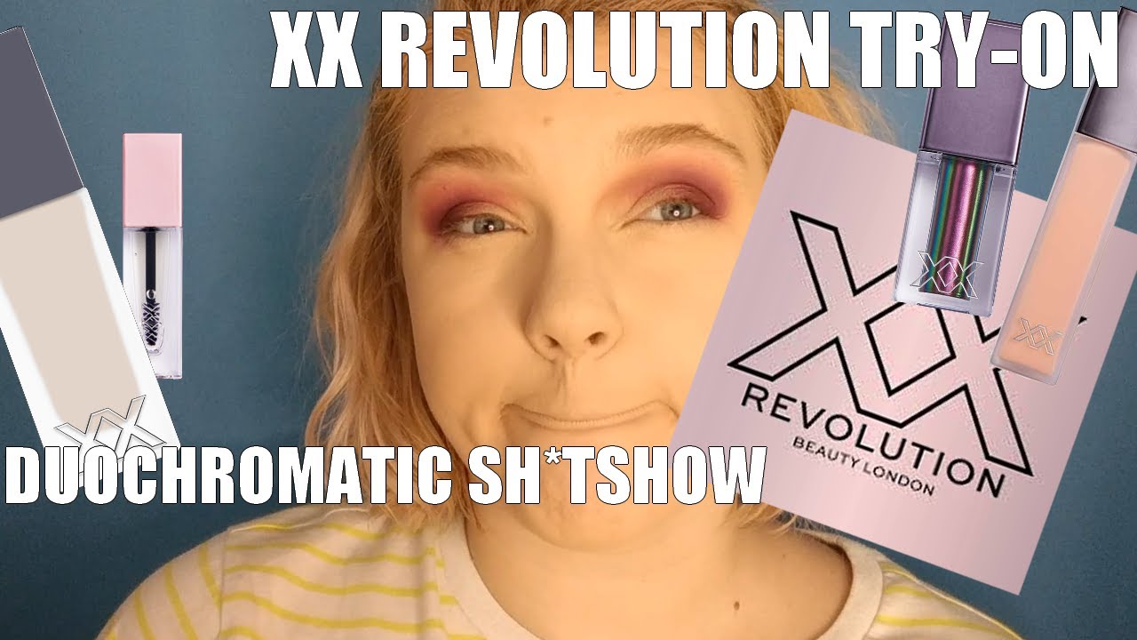 How I lost faith in duochromatic makeup | XX REVOLUTION TRY-ON