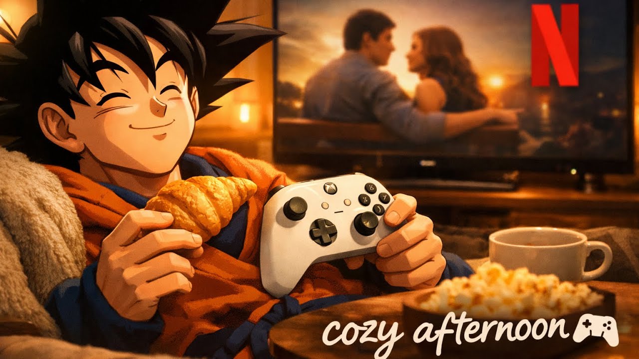 Uma Tarde Tranquila em Casa 🎮🍿  Cozy Gaming Vlog