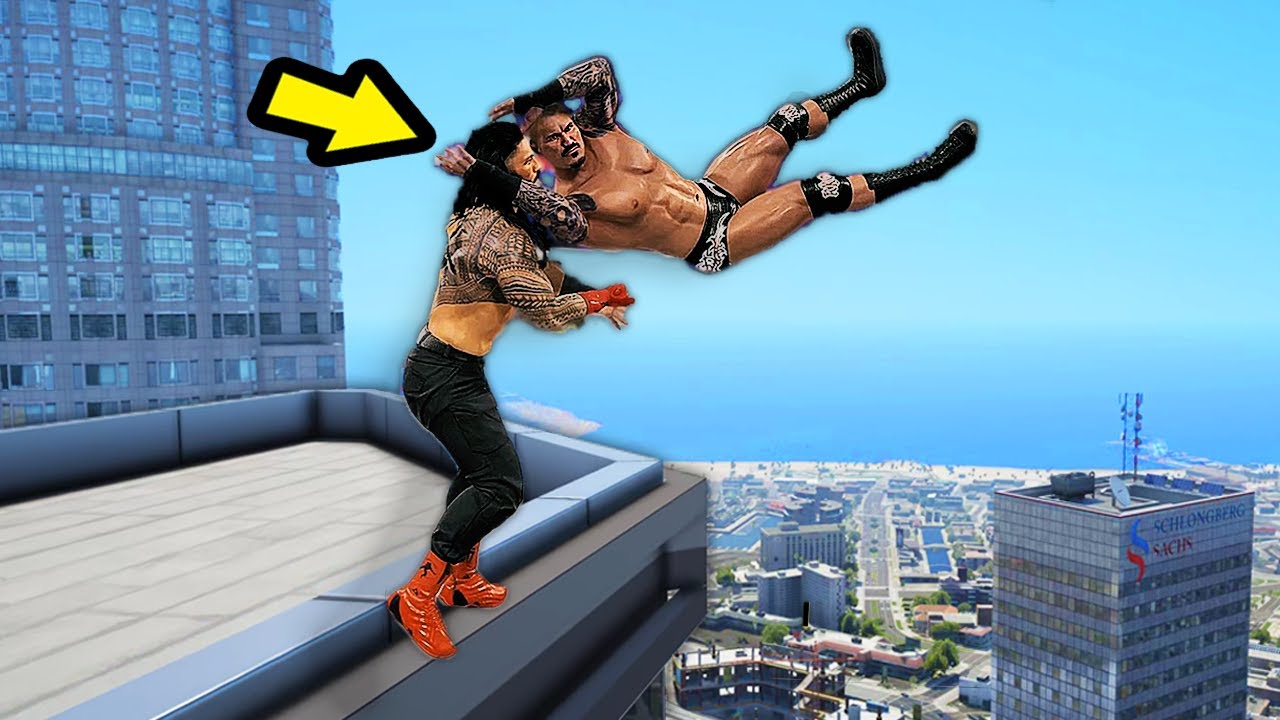 GTA 5 WWE EXTREME MOMENTS COMPILATION #42 (Funny Ragdolls & Fails)
