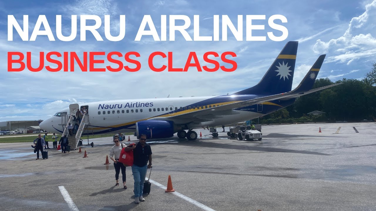 🇳🇷 Nauru Airlines Business Class 737-700 - Brisbane to Nauru | Lord Of The Flights