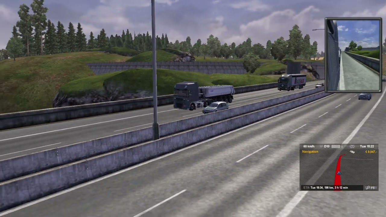 Euro Truck Simulator 2 | Episode 5 (Zurich to Mannheim)