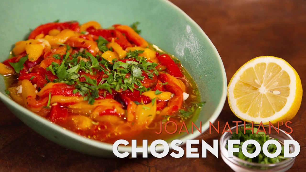 Tunisian Roasted Red Pepper Salad