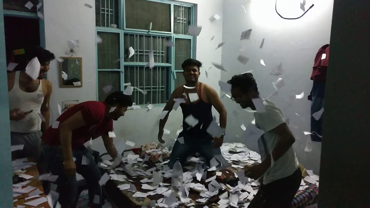 After exams in integral boys hostel
