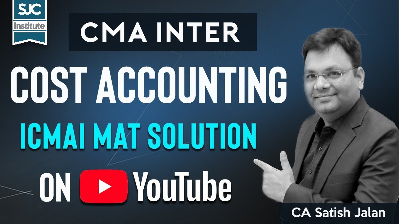 CMA Inter Practice Classes from ICMAI Study Mat