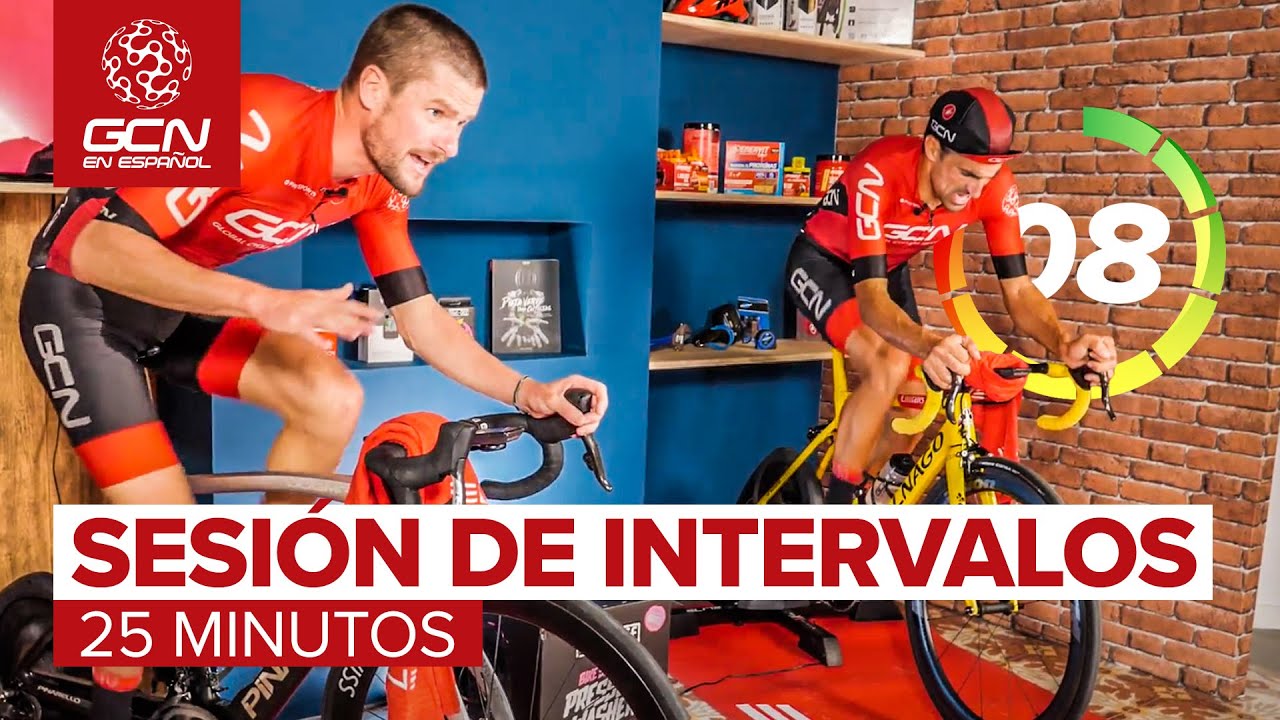 Sesión de Intervalos Intensa en el Rodillo | 25 Minutos