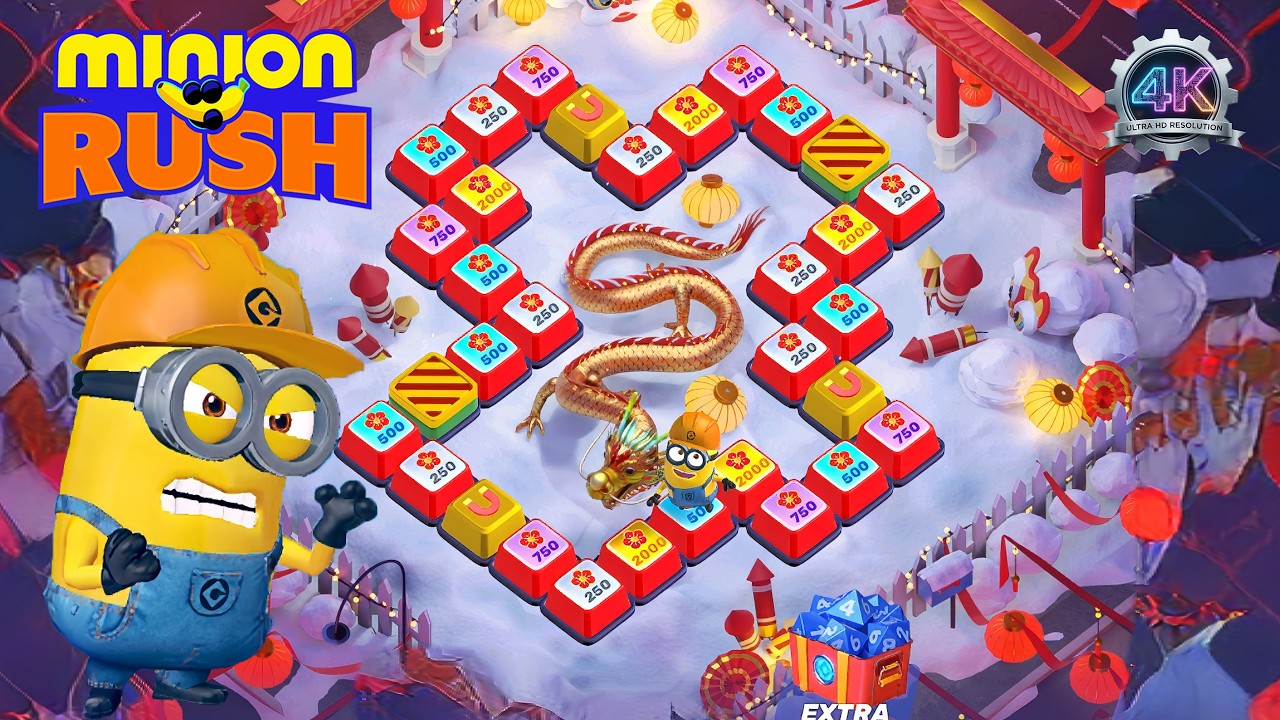 Minion Rush NEW UPDATE - Lunar Party (PC 4K)