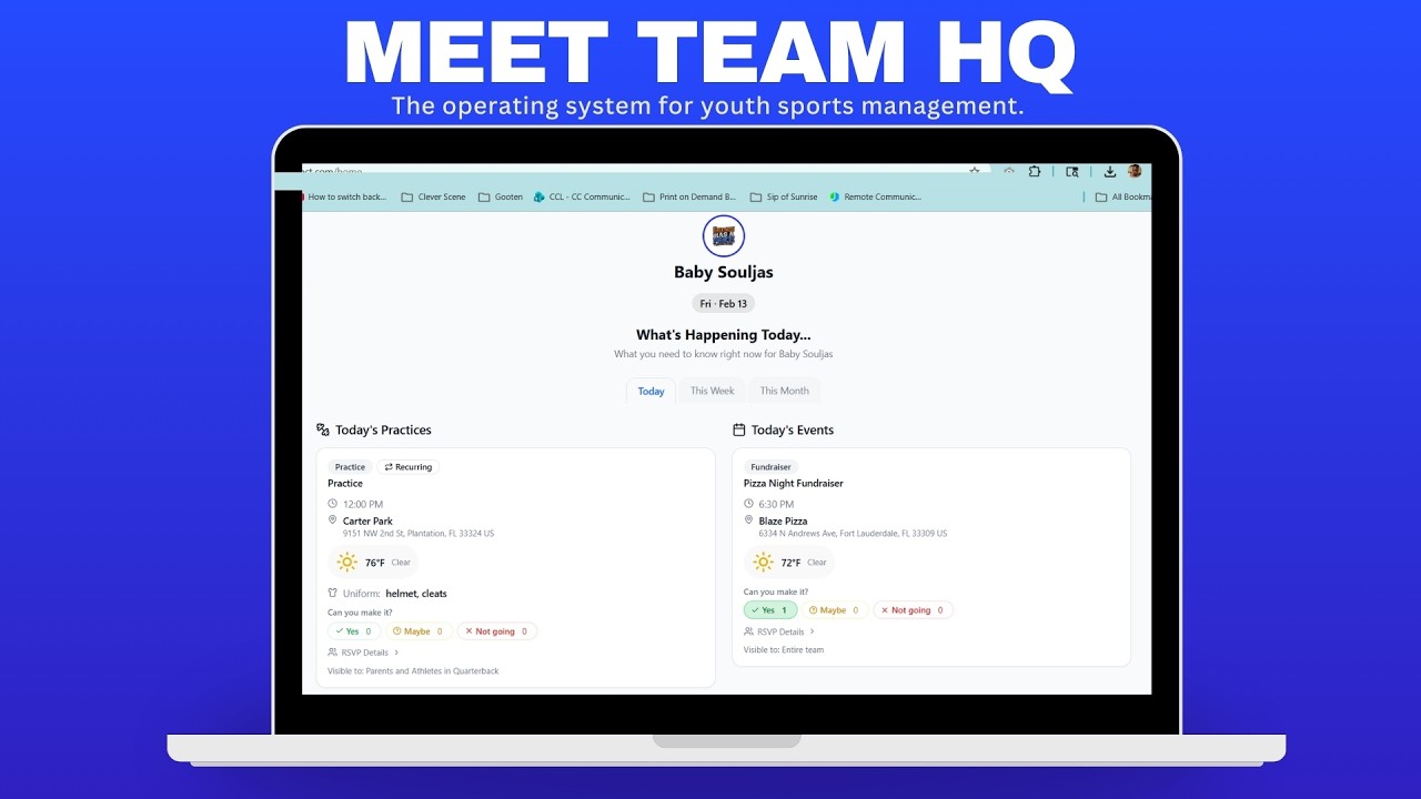 Run Your Sports Team Like A Pro! Sports Management Made Easy, Team Moms, Head Coaches, Team Admin