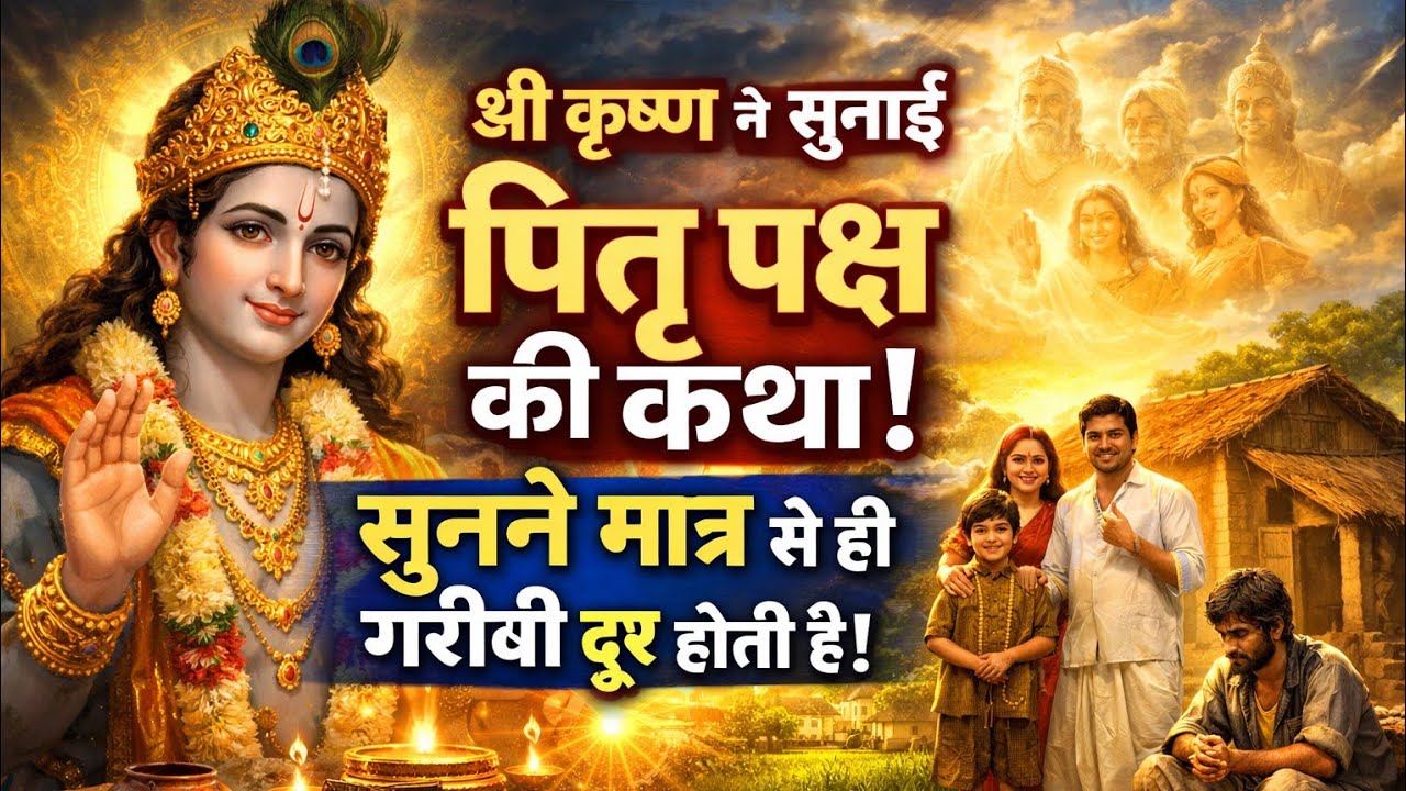 पितृ पक्ष की सच्ची कथा | श्री कृष्ण ने बताया पितरों को खुश करने का रहस्य | Pitru Paksha Katha