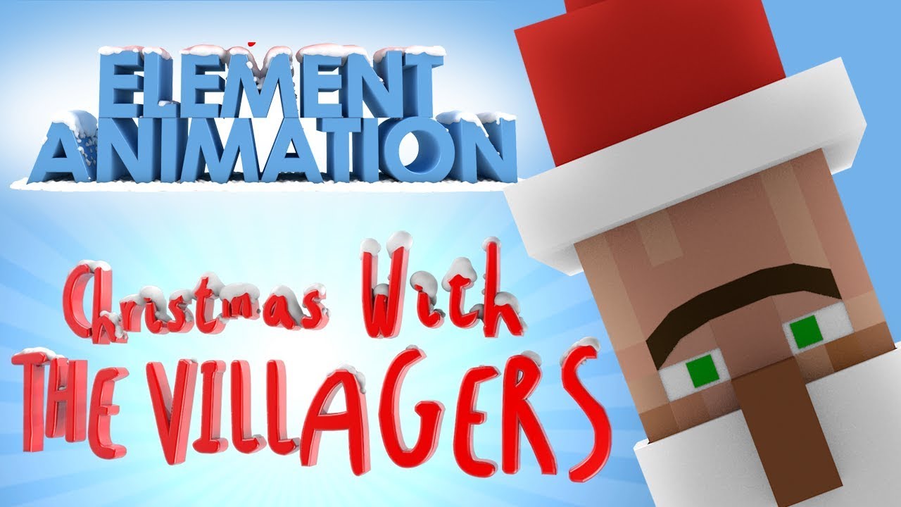 La Navidad de los Aldeanos | Christmas with the Villagers - (Fandub Latino) (Minecraft Animation)