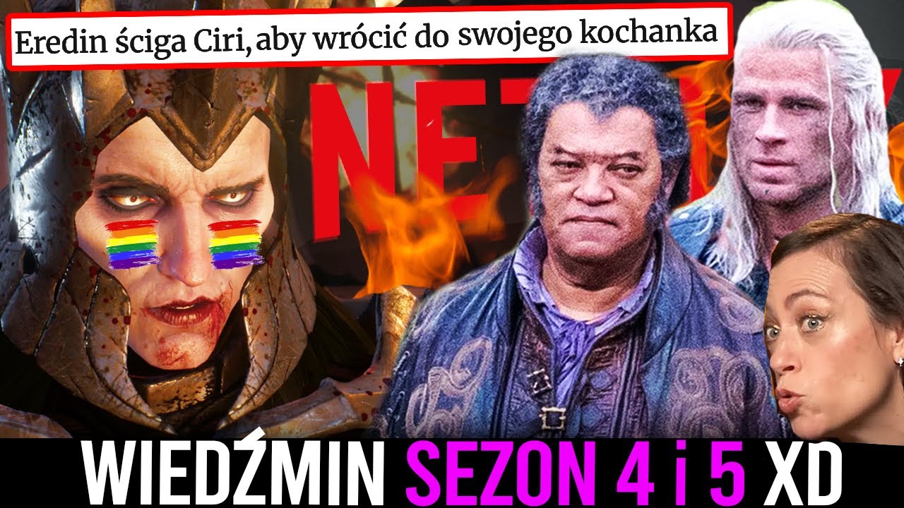 CZYLI MOŻE BYĆ GORZEJ 🤣 Wiedźmin sezon 4 i 5 to TOTALNA ŻENADA od NETFLIX