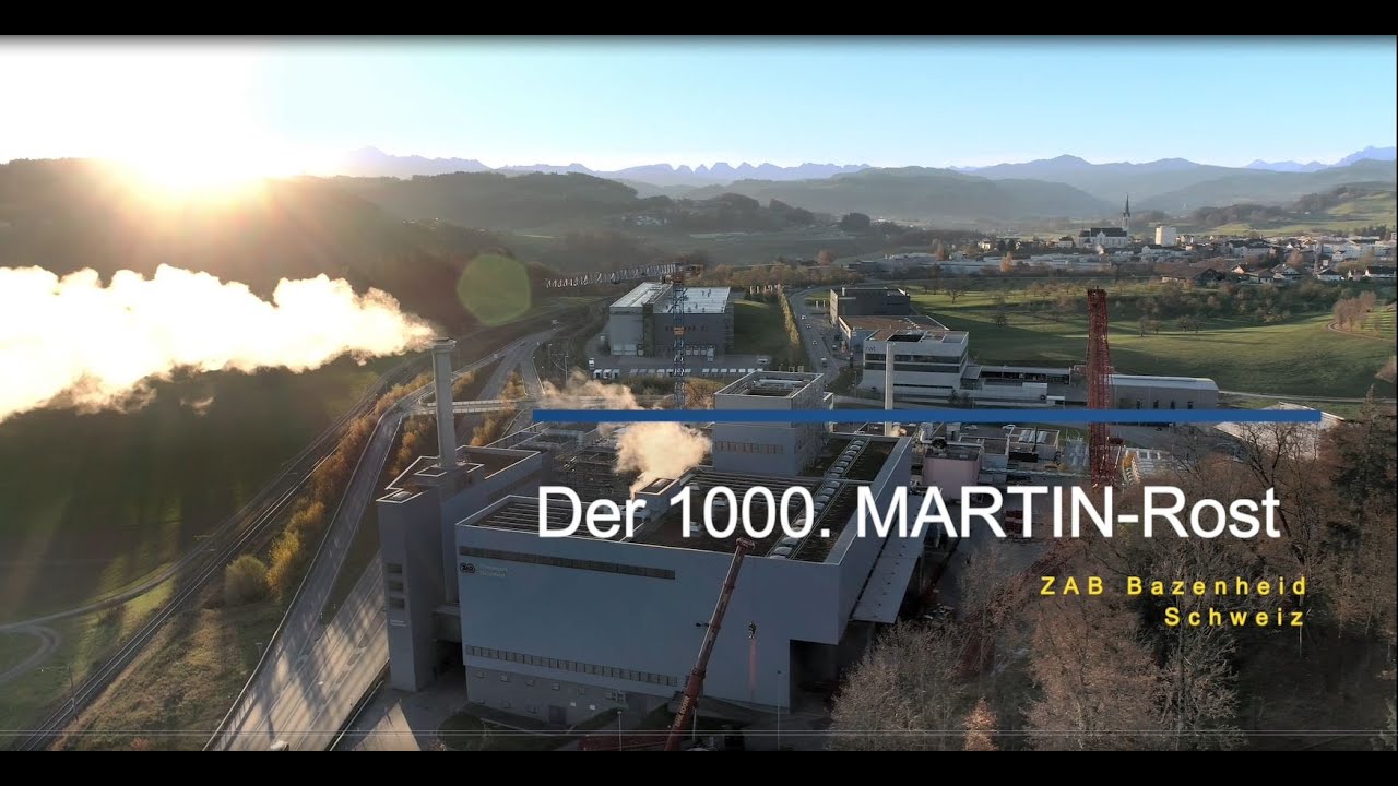 Die 1000. Linie mit MARTIN Rost in Bazenheid ZAB, Switzerland: So entsteht eine neue Linie