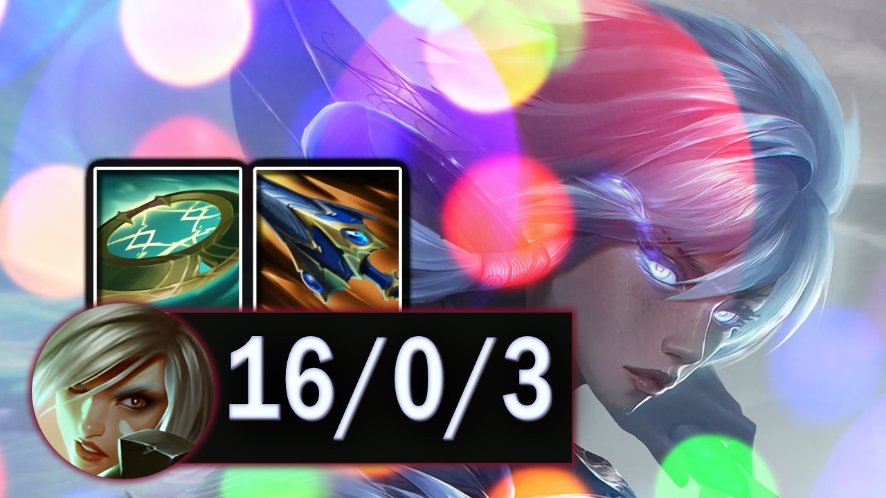 Garen main learns Riven (S16 Riven Top lane gameplay commentary)