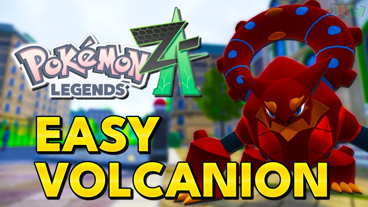 Как получить Вулканиона в Pokemon Legends ZA Mega Dimension