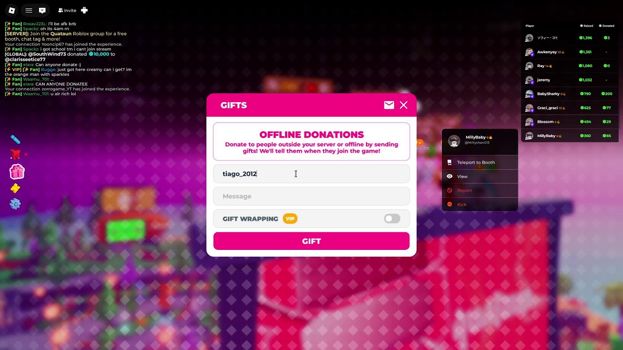 Donating Subscribers In PLS DONATE