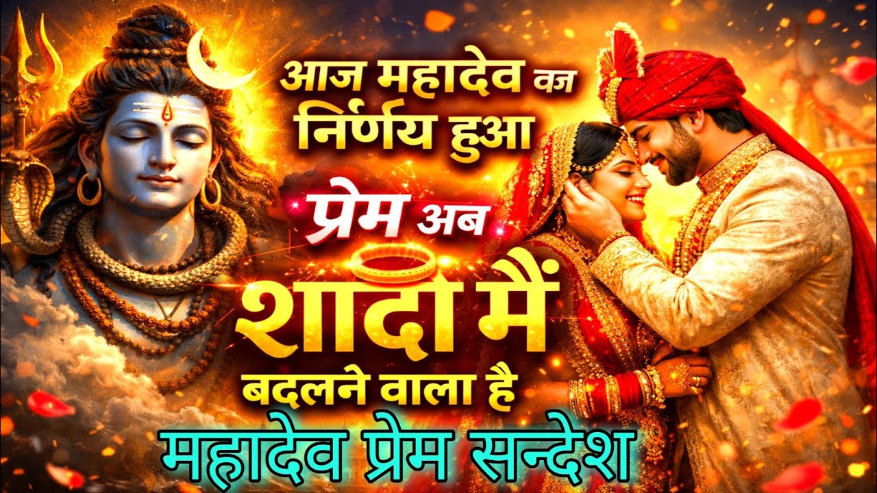 आज महादेव का निर्णय हुआ प्रेम अब शादी में बदलने वाला है 🔱🌺 Mahadev Prem Sandesh