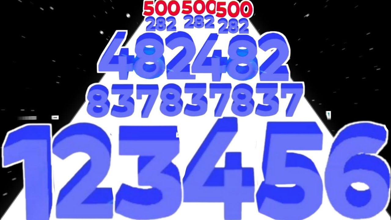 Number Merge Run vs BlockFight - (NumberBlock, Max Level) Sastifying ASMR Gameplay