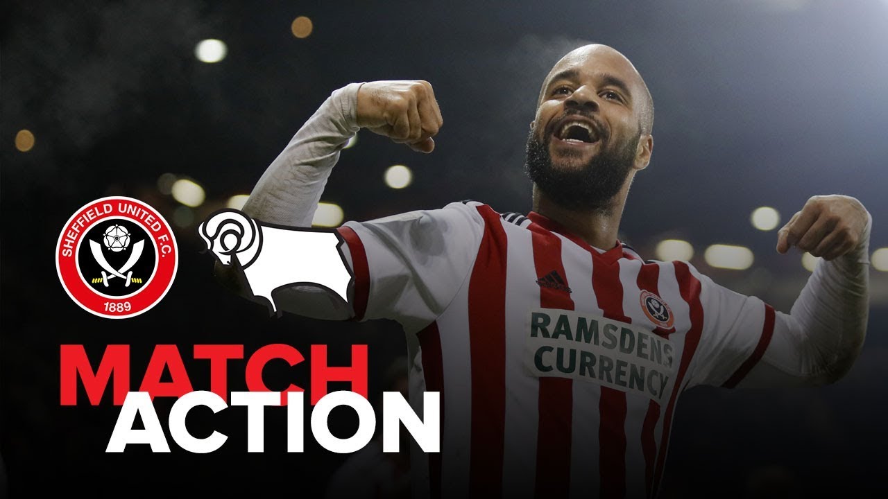 Blades 3-1 Derby - match action