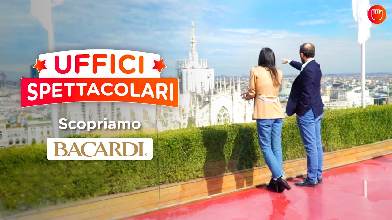 Uffici *SPETTACOLARI*: *TOUR* all'interno degli spazi *BACARDI MARTINI*