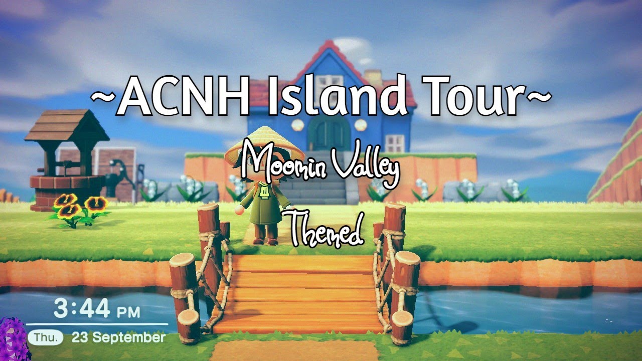 ACNH Island tour// Moomin Valley themed island!!