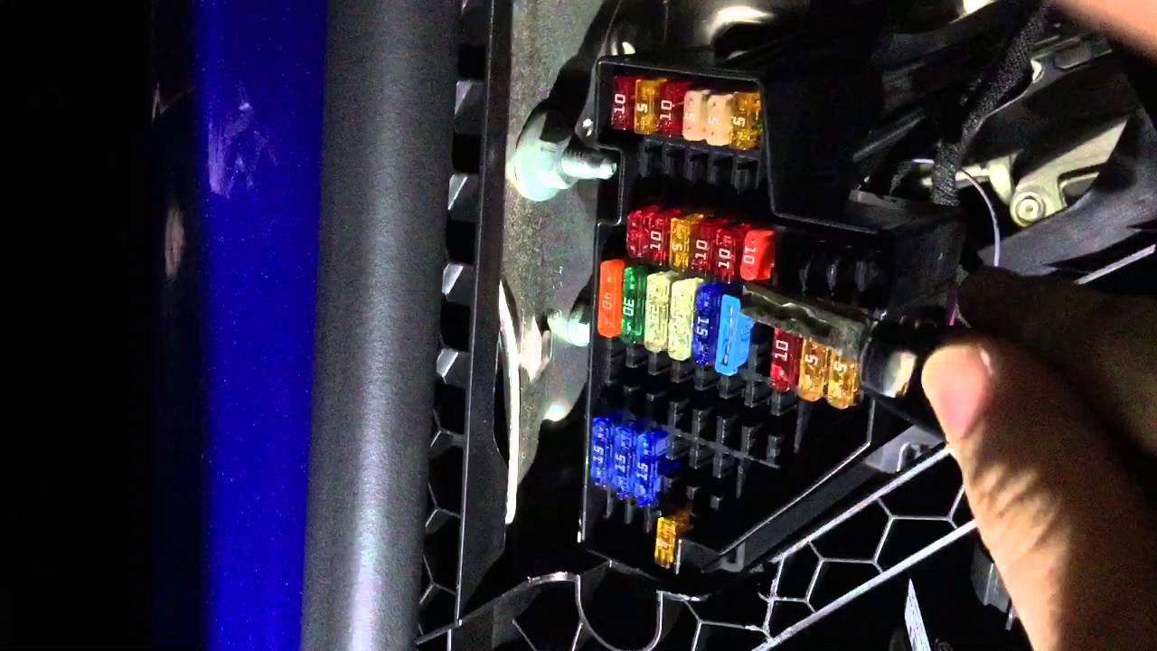 Golf 5 Alarm Retrofit result
