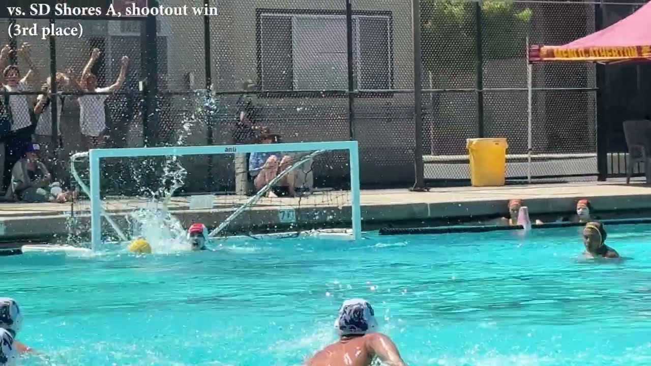 Kishan Rogers Goalie 14u Super Finals Waterpolo Highlights, 2025