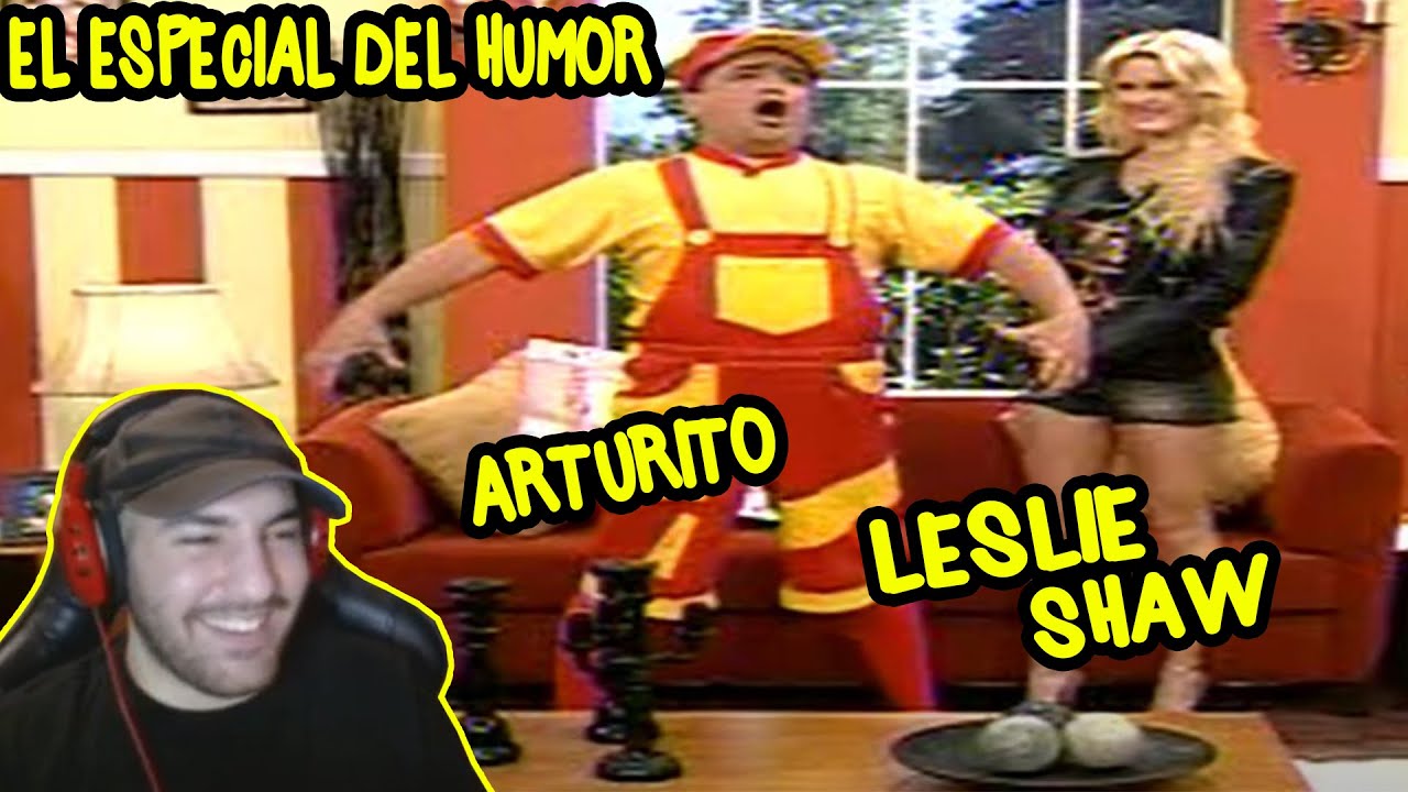 ARTURITO CONOCE A LESLIE SHAW POR PRIMERA VEZ!! 🤣💘 (REACCIÓN) EL ESPECIAL DEL HUMOR