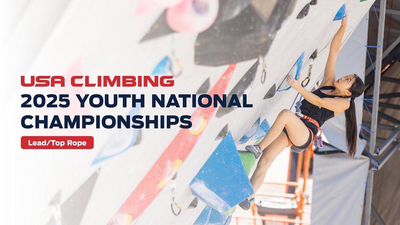 Lead/Top Rope Qualification (U15F, U17F, U19F, U19M) | 2025 Youth National Championships