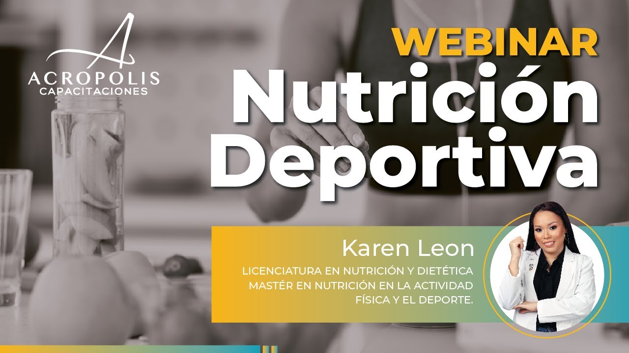 Webinar Gratuito - NUTRICION DEPORTIVA