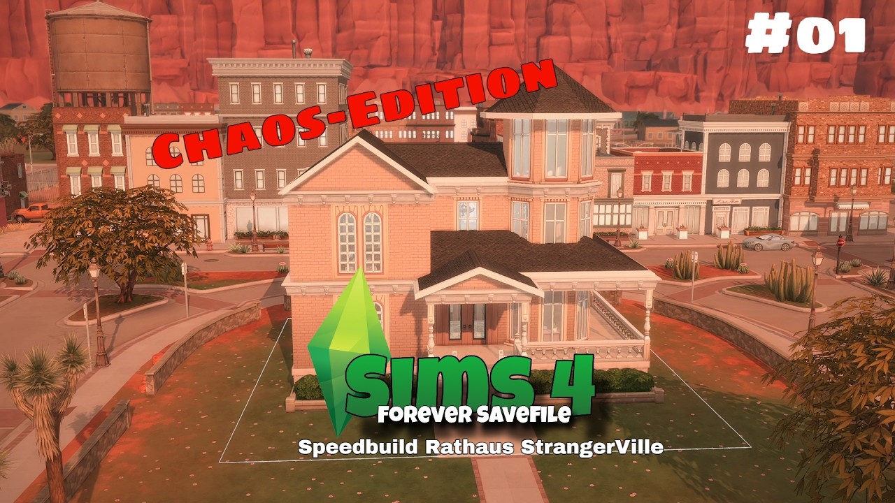 Sims 4 | Bau-Noob baut zum ersten Mal ein Gemeinschaftsgrundstück! [Forever Savefile 🏡 | 01]