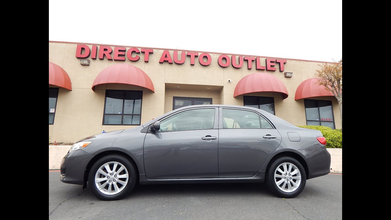 Toyota Corolla LE 2009, 4-дверный седан. Видеообзор и осмотр.