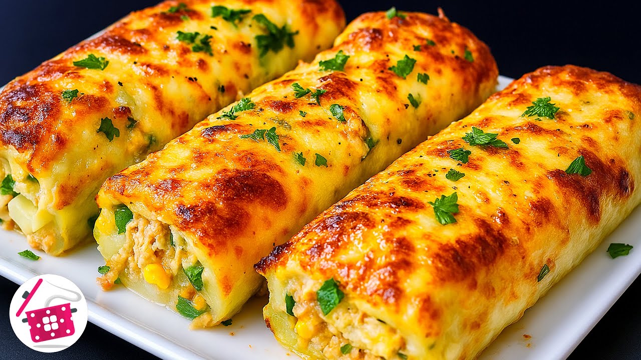 Просто смешайте Картофель и 3 Яйца! 👍😋 Это блюдо поразит каждого!
