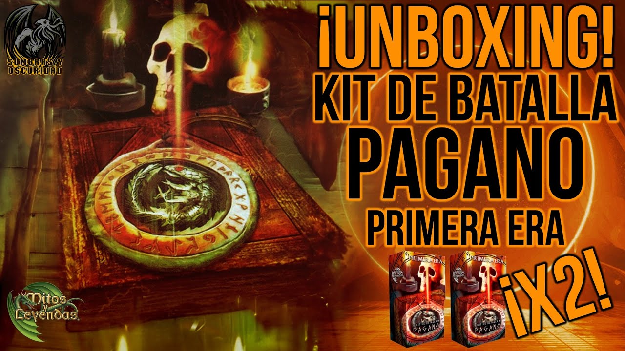 &iexcl;Unboxing Kit de Batalla Pagano Primera Era 4.0! de #mitosyleyendas #myl #tcg