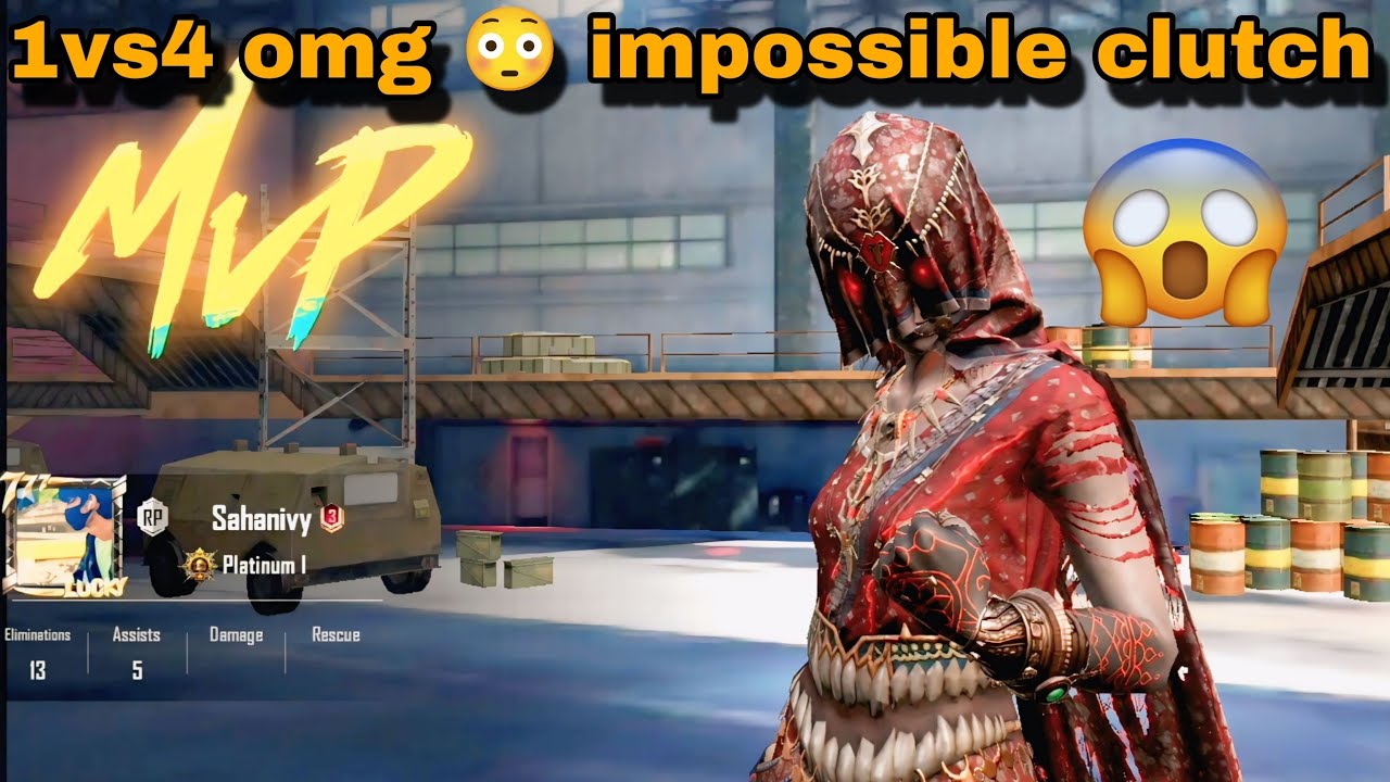 They Didn't Expect This! 1vs4 Impossible Clutch BGMI #gamingchannel #mobilegame 