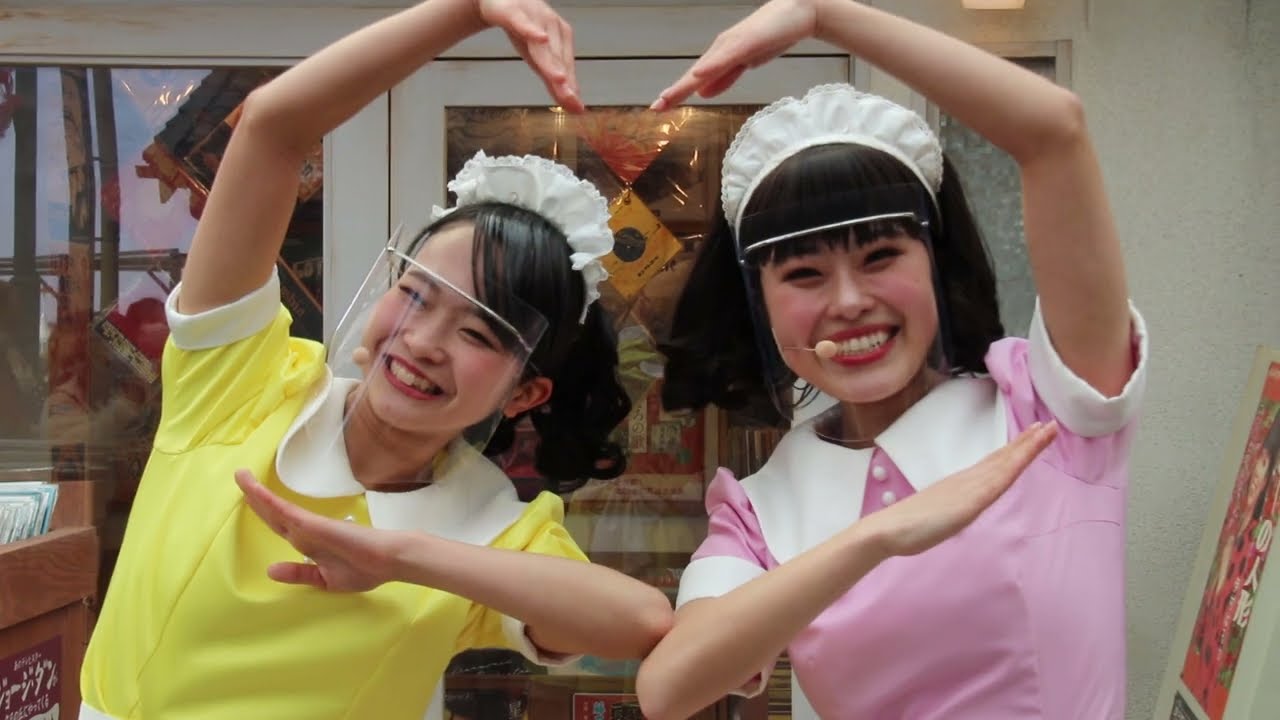 薫ちゃんと渚ちゃんの歌の披露「西武園ゆうえんち」