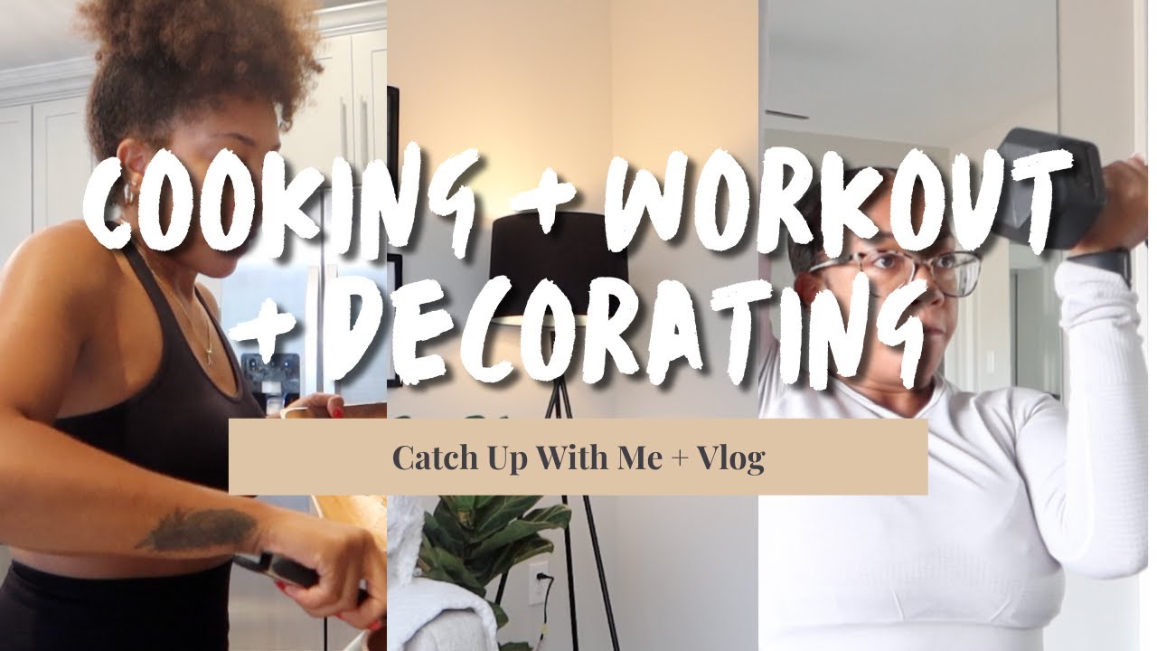 ✨ COOKING + WORKING OUT + DECORATING + Vlog | Faceovermatter
