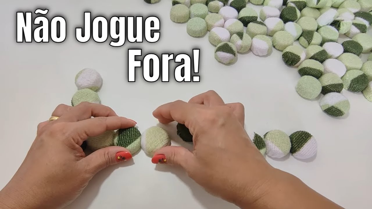 Não Jogue Tampinha de Garrafa Fora