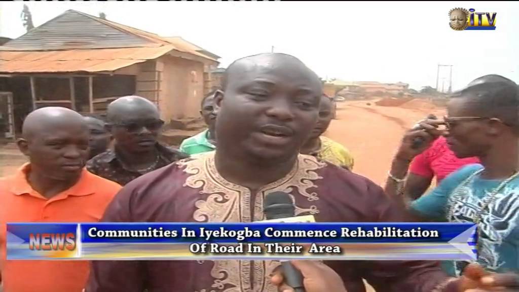 Communities in Iyekogba commence rehabilitation of road in their area