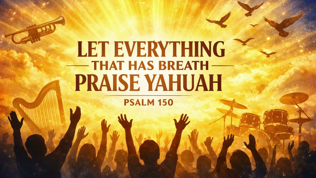 PSALM 150     ----    LET EVERYTHING THAT HAS BREATH PRAISE YAHUAH