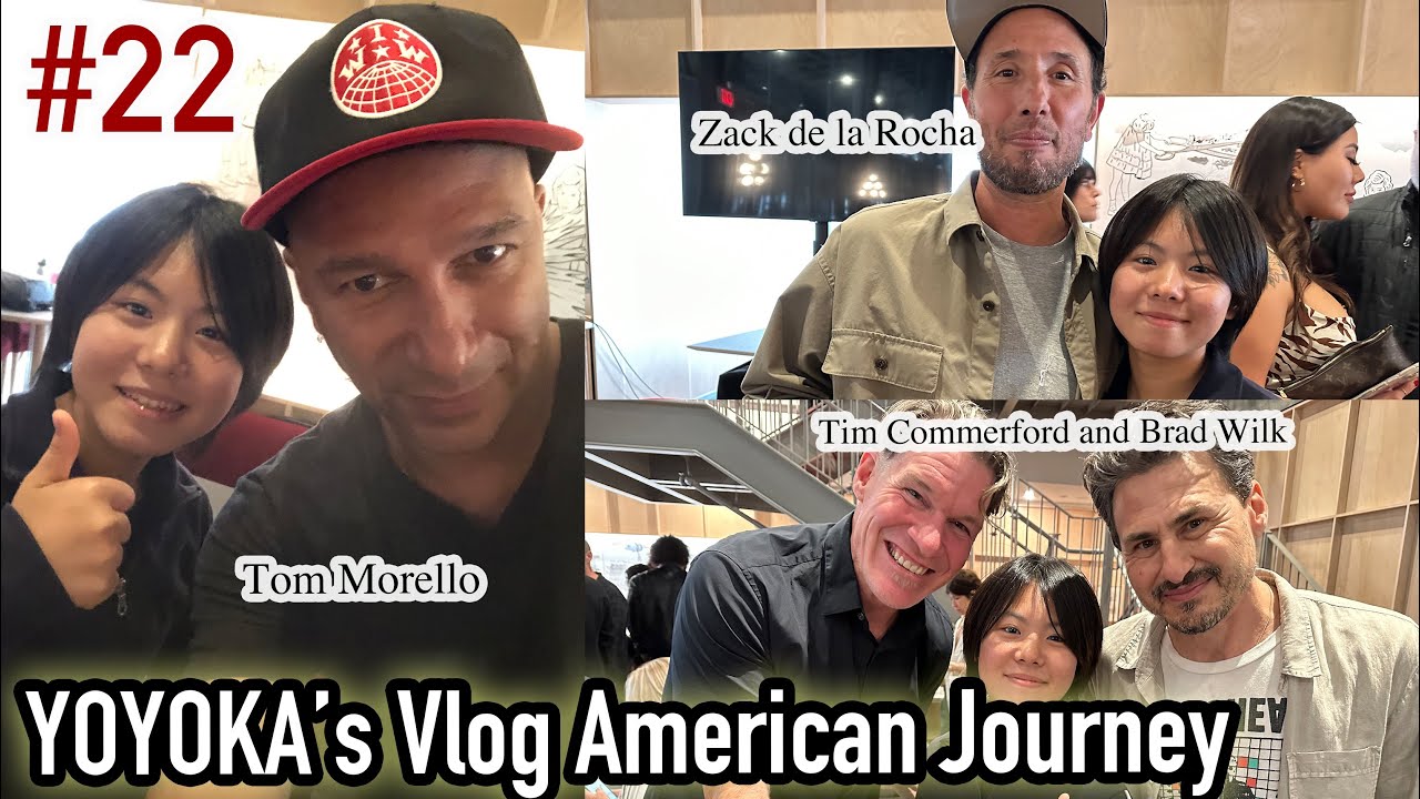 Meeting RATM Members and Housing Trouble in LA: Aug 2023 / YOYOKA's Vlog - American Journey #022