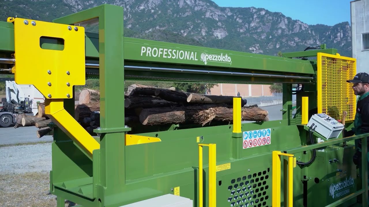 Pezzolato Professional 1 tűzifa feldolgozó gép